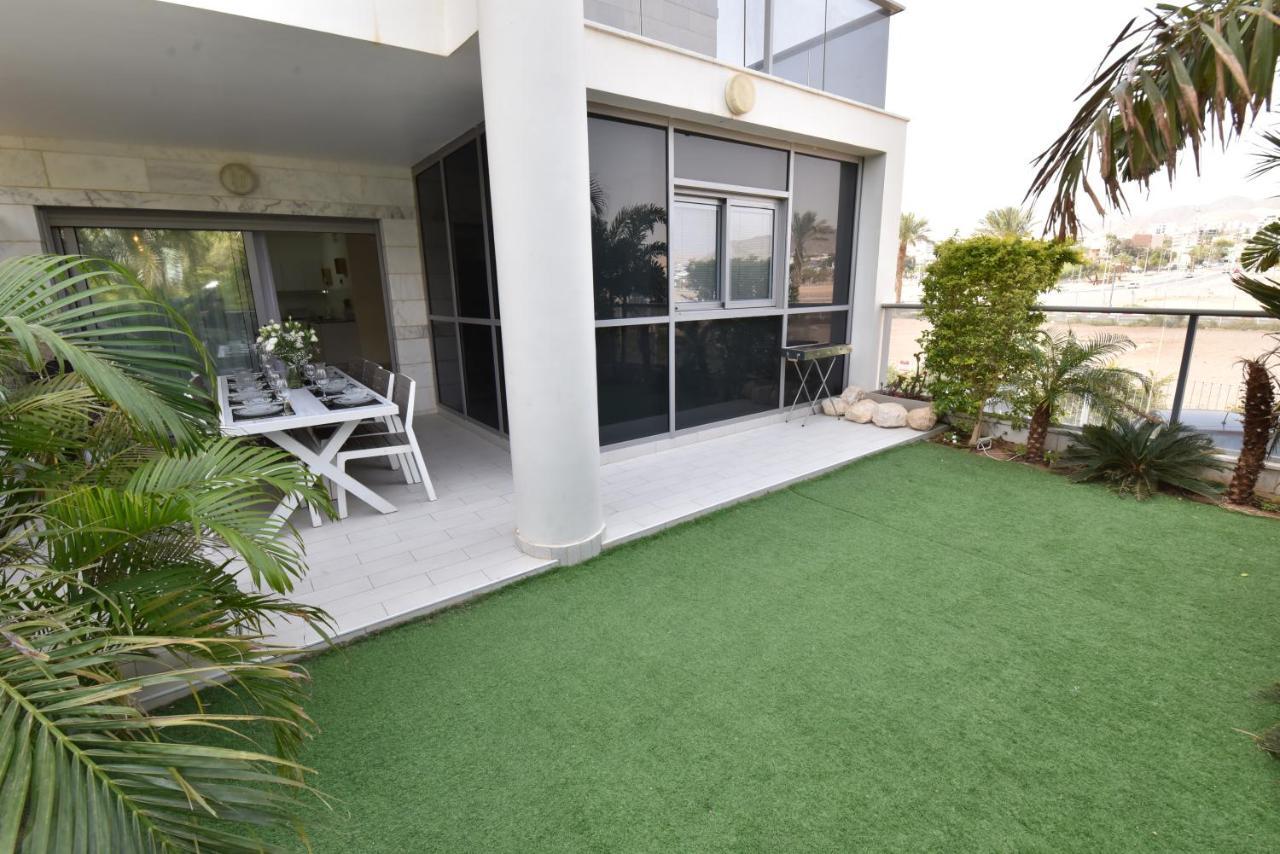 דירת גן דלוקס Apartman Eilat Kültér fotó